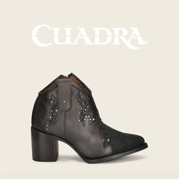 NIB Cuadra Stingray Ankle Boots - Picture 1 of 5